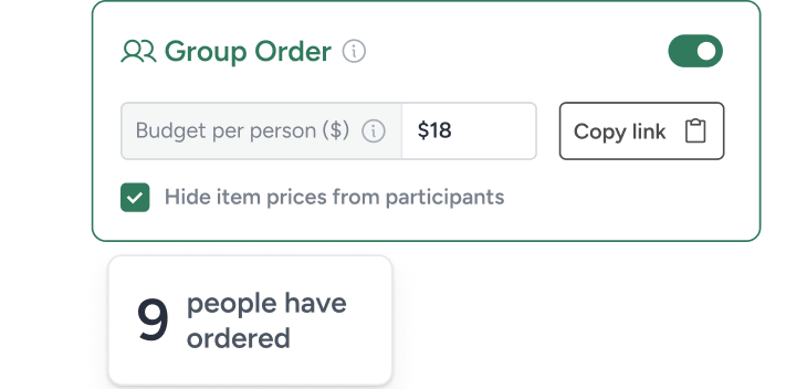 Group Order