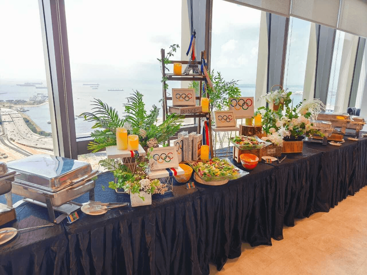 Olympic Themed Team Lunch